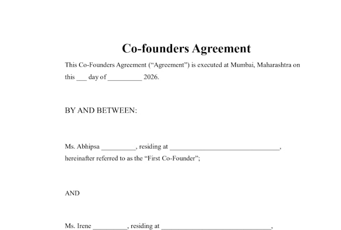 draft professional business contracts and agreements